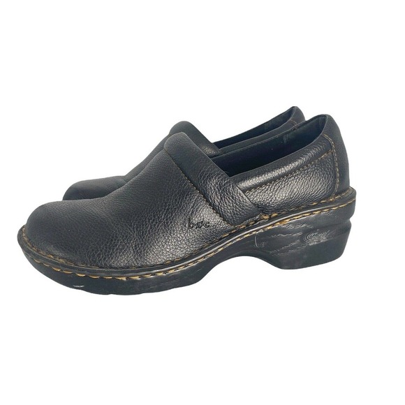 Boc Born Concept C00042 Women Black Clog Mule Shoe Size 8M Slip On - Picture 2 of 9